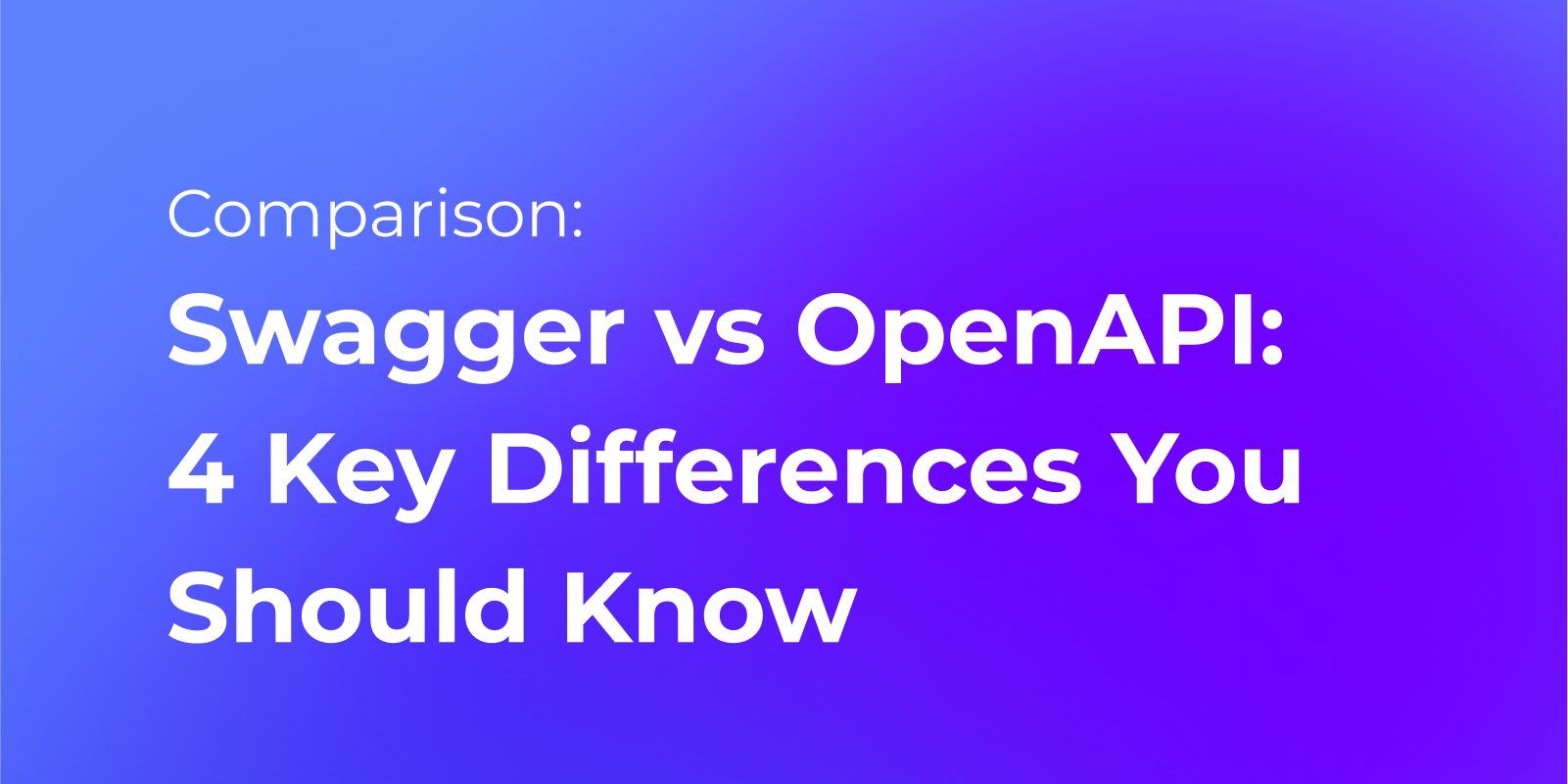 Swagger vs. OpenAI